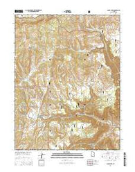 Acord Lakes Utah Current topographic map, 1:24000 scale, 7.5 X 7.5 Minute, Year 2014