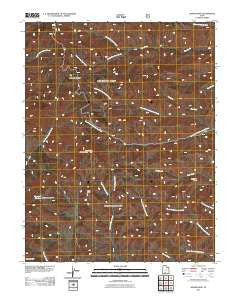Adams Head Utah Historical topographic map, 1:24000 scale, 7.5 X 7.5 Minute, Year 2011