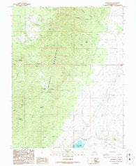 Adamsville Utah Historical topographic map, 1:24000 scale, 7.5 X 7.5 Minute, Year 1986