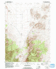 Allens Ranch Utah Historical topographic map, 1:24000 scale, 7.5 X 7.5 Minute, Year 1993