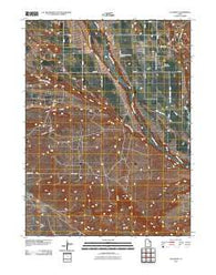 Altamont Utah Historical topographic map, 1:24000 scale, 7.5 X 7.5 Minute, Year 2010