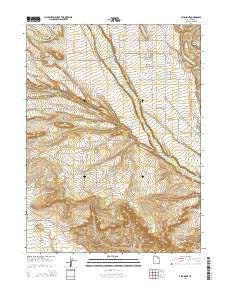 Altamont Utah Current topographic map, 1:24000 scale, 7.5 X 7.5 Minute, Year 2014