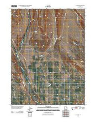 Altonah Utah Historical topographic map, 1:24000 scale, 7.5 X 7.5 Minute, Year 2010