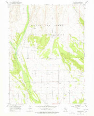 Altonah Utah Historical topographic map, 1:24000 scale, 7.5 X 7.5 Minute, Year 1965