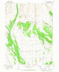 Altonah Utah Historical topographic map, 1:24000 scale, 7.5 X 7.5 Minute, Year 1965