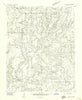 Aneth 1 NW Utah Historical topographic map, 1:24000 scale, 7.5 X 7.5 Minute, Year 1957