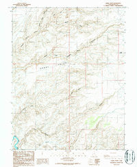 Angel Point Utah Historical topographic map, 1:24000 scale, 7.5 X 7.5 Minute, Year 1986