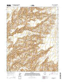 Angel Point Utah Current topographic map, 1:24000 scale, 7.5 X 7.5 Minute, Year 2014