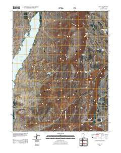 Angle Utah Historical topographic map, 1:24000 scale, 7.5 X 7.5 Minute, Year 2011