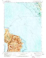 Antelope Island North Utah Historical topographic map, 1:24000 scale, 7.5 X 7.5 Minute, Year 1972