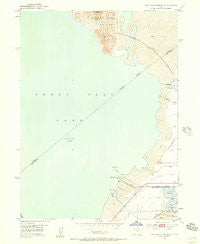 Antelope Island South Utah Historical topographic map, 1:24000 scale, 7.5 X 7.5 Minute, Year 1952