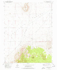 Antelope Peak Utah Historical topographic map, 1:24000 scale, 7.5 X 7.5 Minute, Year 1950