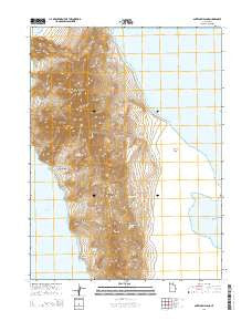 Antelope Island Utah Current topographic map, 1:24000 scale, 7.5 X 7.5 Minute, Year 2014