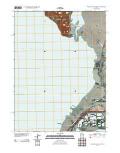 Antelope Island South Utah Historical topographic map, 1:24000 scale, 7.5 X 7.5 Minute, Year 2011
