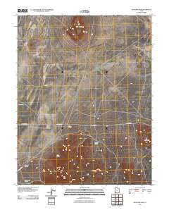 Antelope Peak Utah Historical topographic map, 1:24000 scale, 7.5 X 7.5 Minute, Year 2011