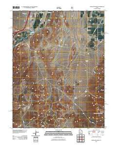 Antelope Range Utah Historical topographic map, 1:24000 scale, 7.5 X 7.5 Minute, Year 2011