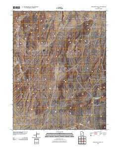 Antelope Valley Utah Historical topographic map, 1:24000 scale, 7.5 X 7.5 Minute, Year 2010