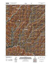 Anthro Mountain Utah Historical topographic map, 1:24000 scale, 7.5 X 7.5 Minute, Year 2011