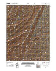 Anthro Mountain NE Utah Historical topographic map, 1:24000 scale, 7.5 X 7.5 Minute, Year 2011