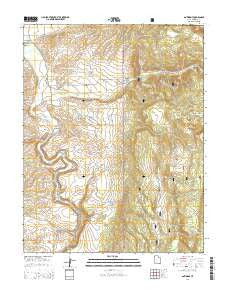 Antimony Utah Current topographic map, 1:24000 scale, 7.5 X 7.5 Minute, Year 2014