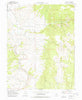 Antimony Utah Historical topographic map, 1:24000 scale, 7.5 X 7.5 Minute, Year 1970