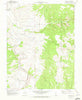 Antimony Utah Historical topographic map, 1:24000 scale, 7.5 X 7.5 Minute, Year 1970