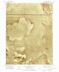 Aragonite NW Utah Historical topographic map, 1:24000 scale, 7.5 X 7.5 Minute, Year 1973
