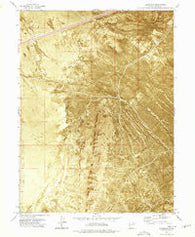 Aragonite Utah Historical topographic map, 1:24000 scale, 7.5 X 7.5 Minute, Year 1973