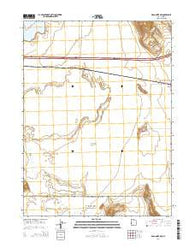 Aragonite NW Utah Current topographic map, 1:24000 scale, 7.5 X 7.5 Minute, Year 2014