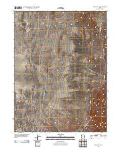 Aragonite SE Utah Historical topographic map, 1:24000 scale, 7.5 X 7.5 Minute, Year 2010