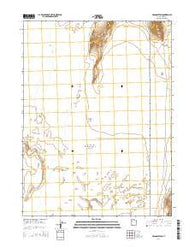 Aragonite SW Utah Current topographic map, 1:24000 scale, 7.5 X 7.5 Minute, Year 2014