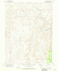 Archy Bench Utah Historical topographic map, 1:24000 scale, 7.5 X 7.5 Minute, Year 1968