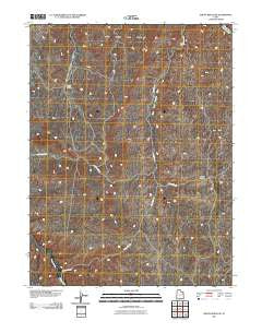 Archy Bench SE Utah Historical topographic map, 1:24000 scale, 7.5 X 7.5 Minute, Year 2011