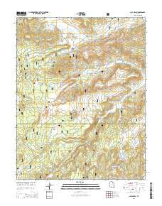 Asay Bench Utah Current topographic map, 1:24000 scale, 7.5 X 7.5 Minute, Year 2014
