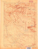 Ashley Utah Historical topographic map, 1:250000 scale, 1 X 1 Degree, Year 1885