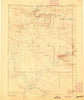 Ashley Utah Historical topographic map, 1:250000 scale, 1 X 1 Degree, Year 1885