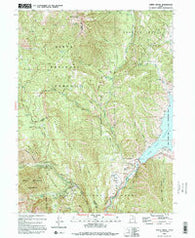 Aspen Grove Utah Historical topographic map, 1:24000 scale, 7.5 X 7.5 Minute, Year 1993