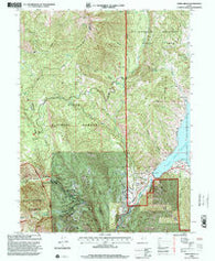 Aspen Grove Utah Historical topographic map, 1:24000 scale, 7.5 X 7.5 Minute, Year 1998