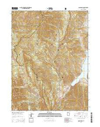 Aspen Grove Utah Current topographic map, 1:24000 scale, 7.5 X 7.5 Minute, Year 2014