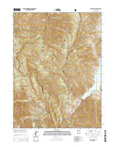Aspen Grove Utah Current topographic map, 1:24000 scale, 7.5 X 7.5 Minute, Year 2014
