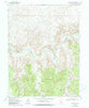 Asphalt Wash Utah Historical topographic map, 1:24000 scale, 7.5 X 7.5 Minute, Year 1968