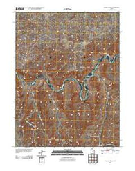 Asphalt Wash Utah Historical topographic map, 1:24000 scale, 7.5 X 7.5 Minute, Year 2011