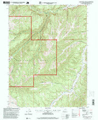Avintaquin Canyon Utah Historical topographic map, 1:24000 scale, 7.5 X 7.5 Minute, Year 1996