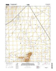 Avon NW Utah Current topographic map, 1:24000 scale, 7.5 X 7.5 Minute, Year 2014