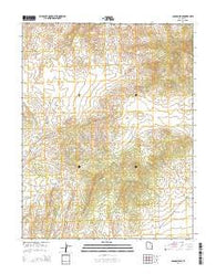 Baboon Peak Utah Current topographic map, 1:24000 scale, 7.5 X 7.5 Minute, Year 2014