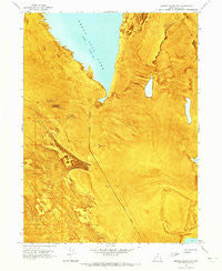 Badger Island NW Utah Historical topographic map, 1:24000 scale, 7.5 X 7.5 Minute, Year 1968