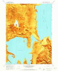 Badger Island Utah Historical topographic map, 1:24000 scale, 7.5 X 7.5 Minute, Year 1968