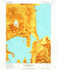 Badger Island Utah Historical topographic map, 1:24000 scale, 7.5 X 7.5 Minute, Year 1968