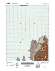 Badger Island Utah Historical topographic map, 1:24000 scale, 7.5 X 7.5 Minute, Year 2011