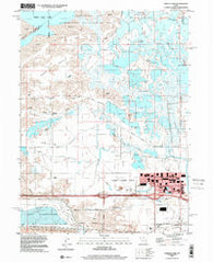 Baileys Lake Utah Historical topographic map, 1:24000 scale, 7.5 X 7.5 Minute, Year 1997